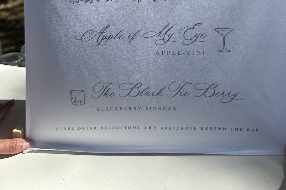Specialty drinks