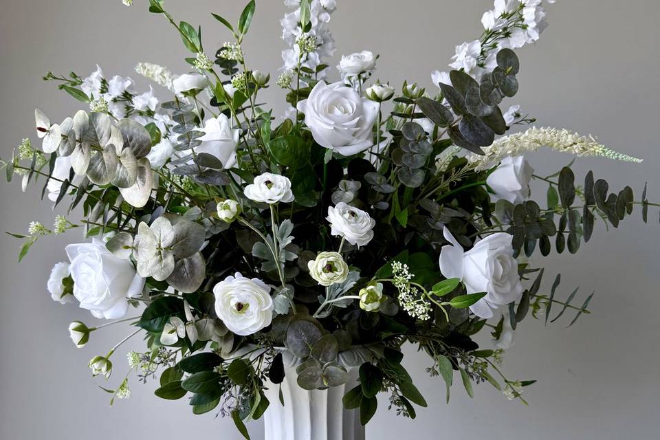 Enchanted Garden Floral Urns