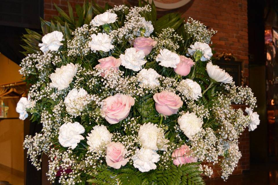 Ceremony flowers.