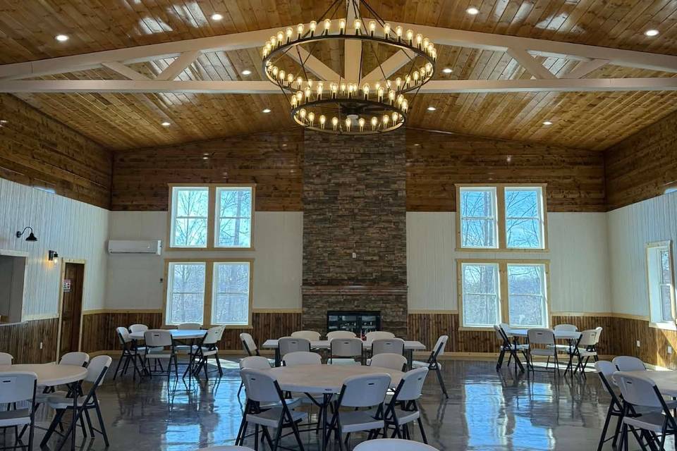 Inside Lakeview Decorated