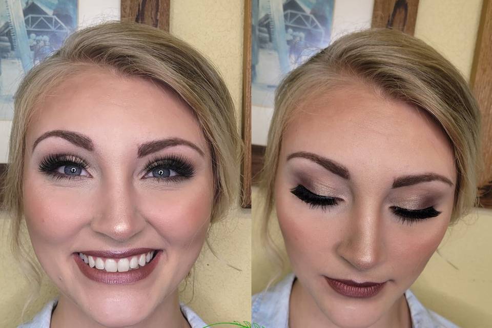 Bridal makeup