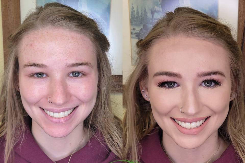 Flawless makeup