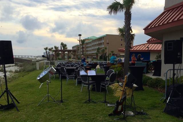 Band set up and reception