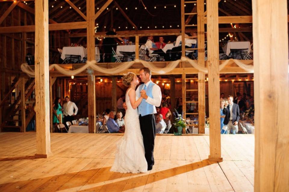 First dance as man and wife