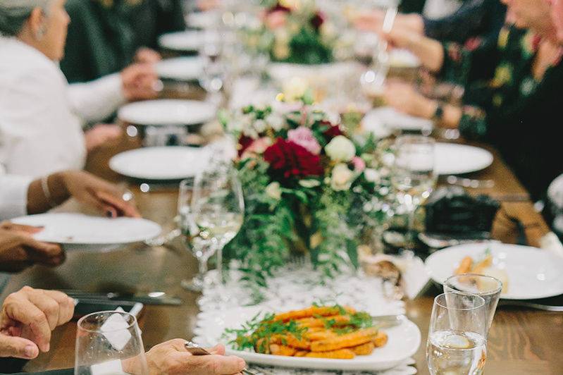 Elegant Family Style Dinner