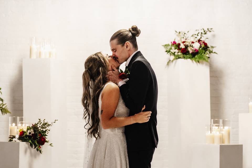 You may kiss the Bride!