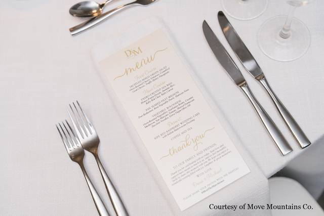Dinner Menu