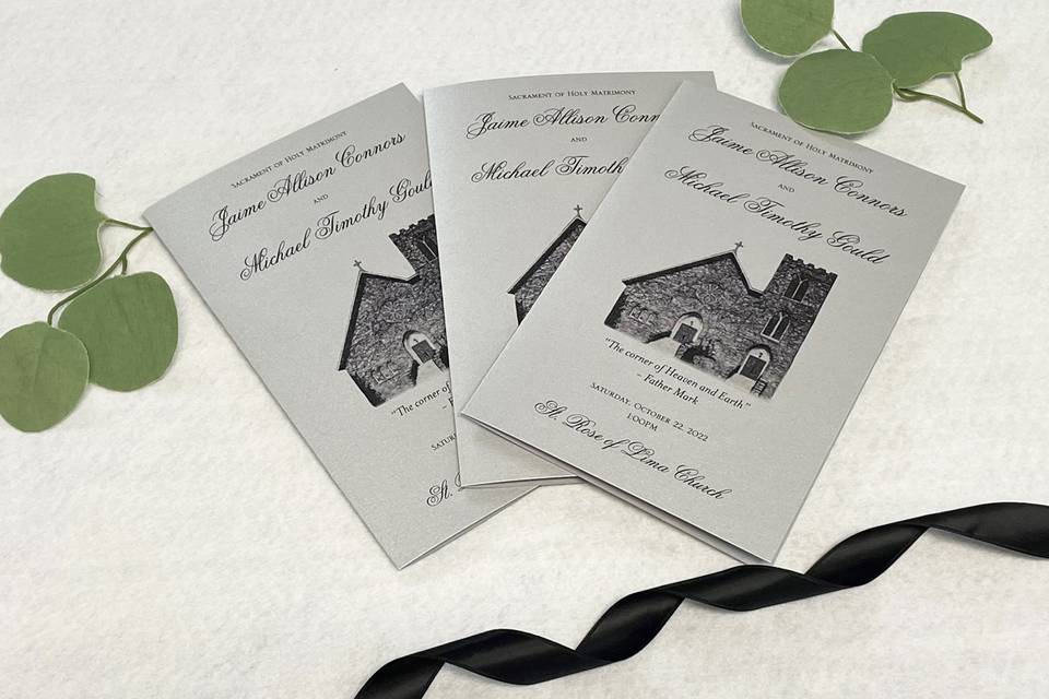 Ceremony Programs