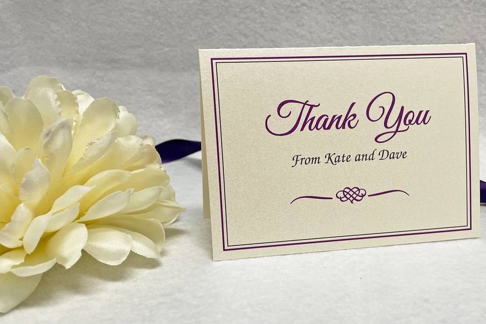 Thank You Card