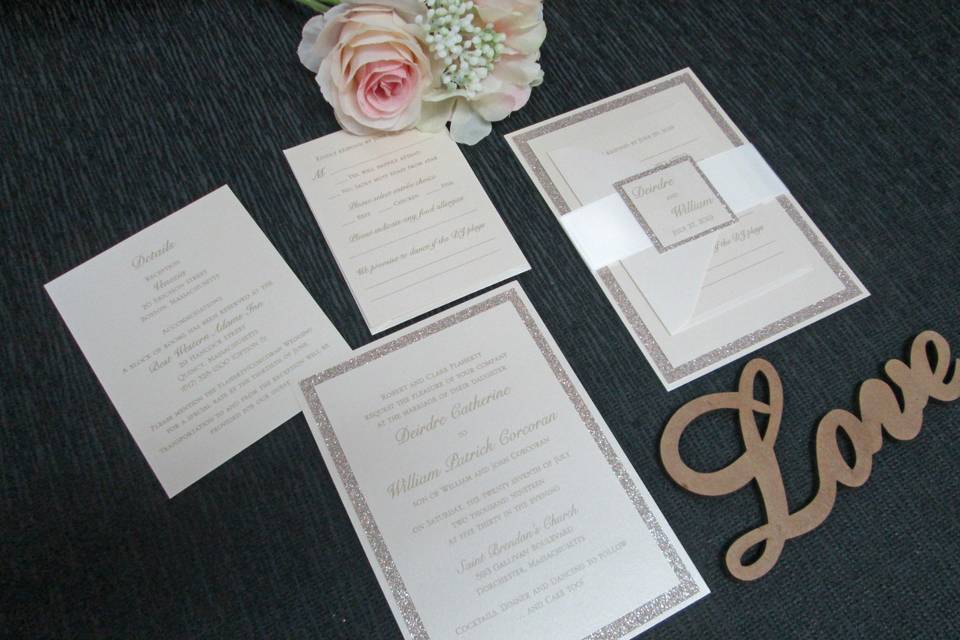 Triple layer invitation