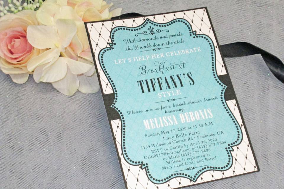 Tiffany's Themed Bridal Shower