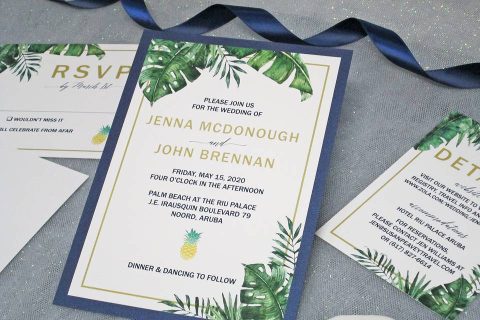 Tropical Destination Wedding