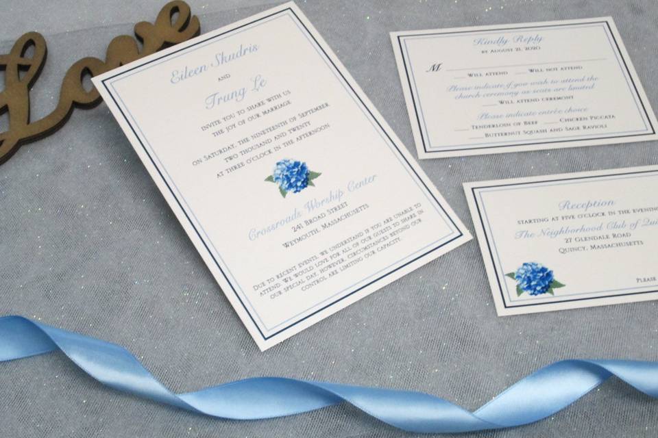 Single Layer Invitation