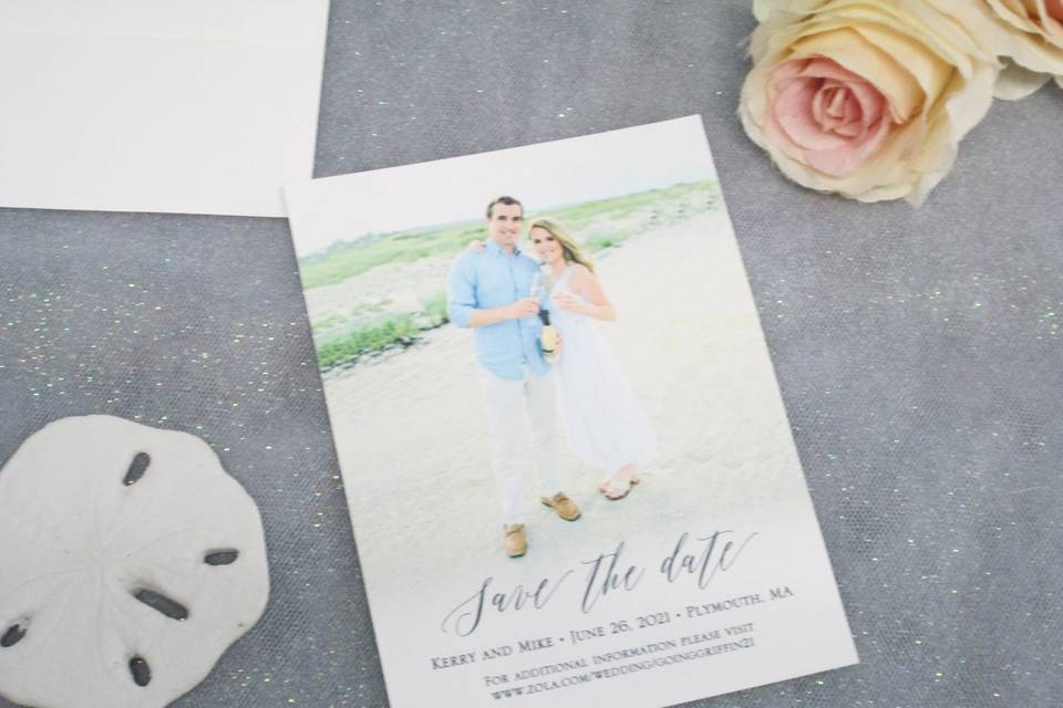 Save the Date Card