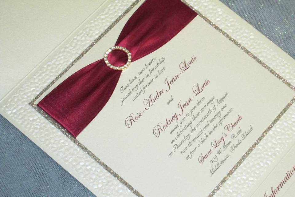 Elegant Wedding Invitation