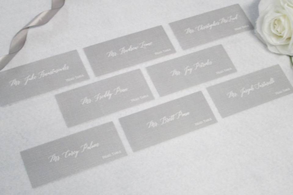 Place Cards