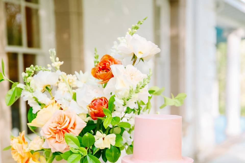 Colorful Wedding Cake