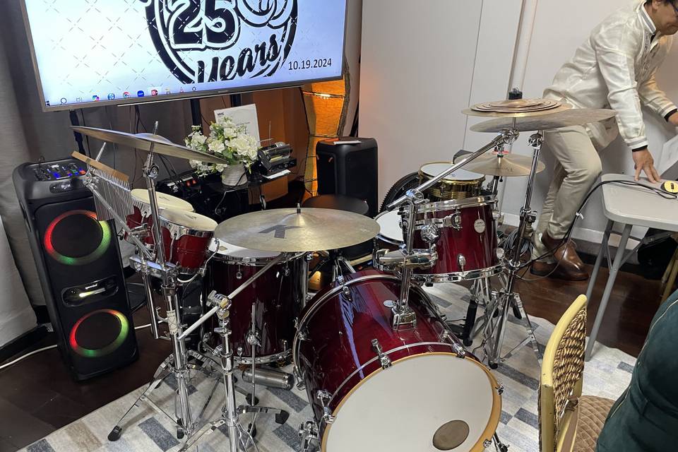 Percussion Set up