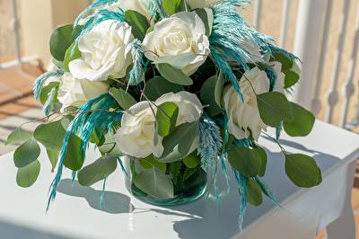 Flower blue