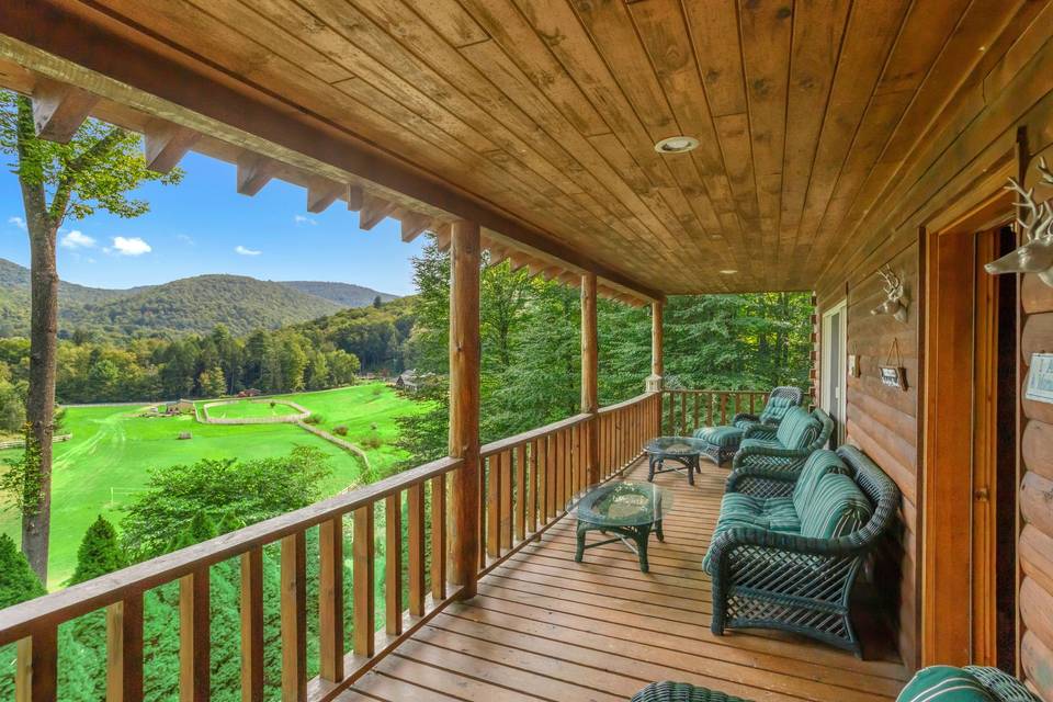 Main house porch