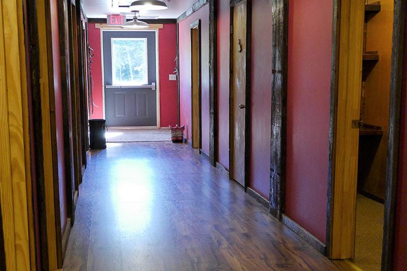 Main lodge area - upper level - hallway