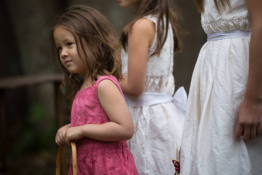 Kids at the wedding