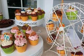 Cupcakes ferris wheel