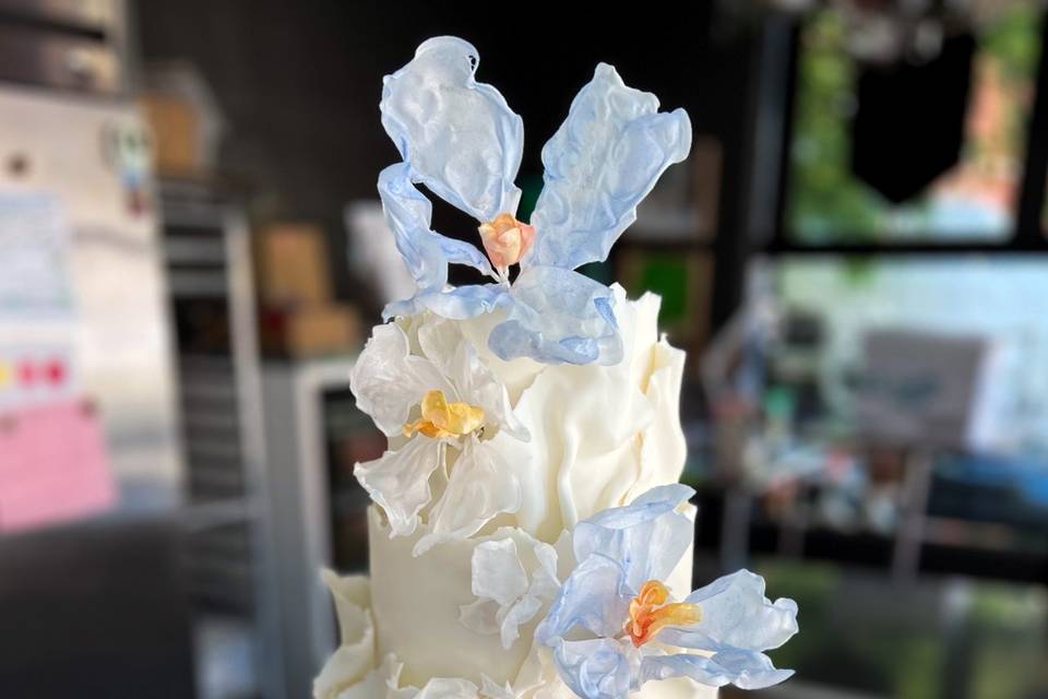 Blossom & Ruffle Wedding Cake