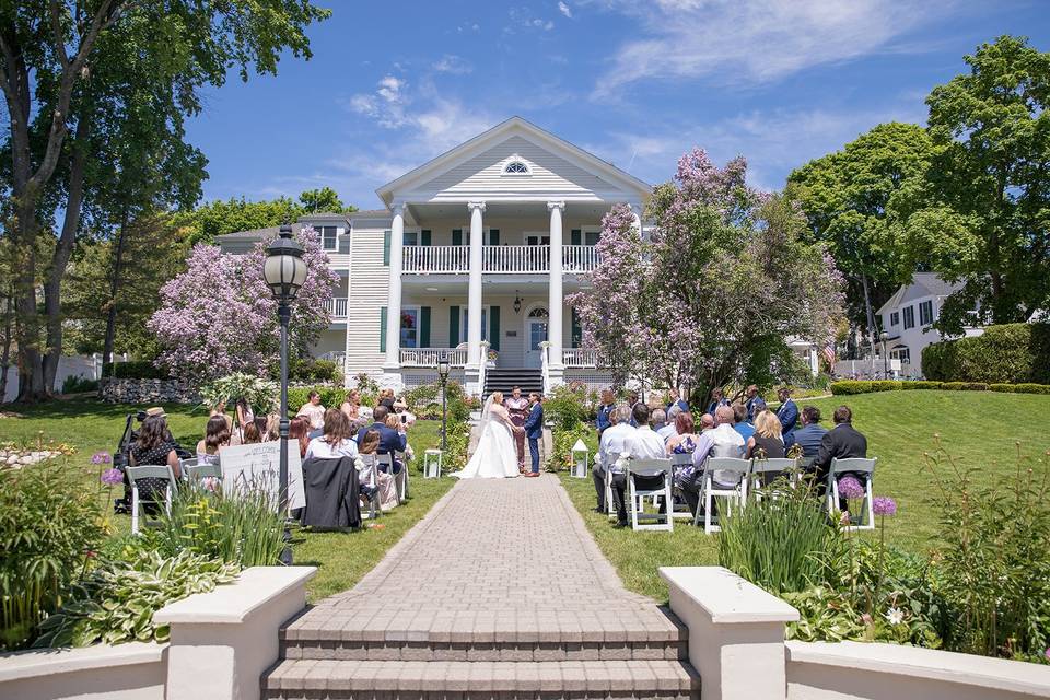 Front Lawn Ceremony
