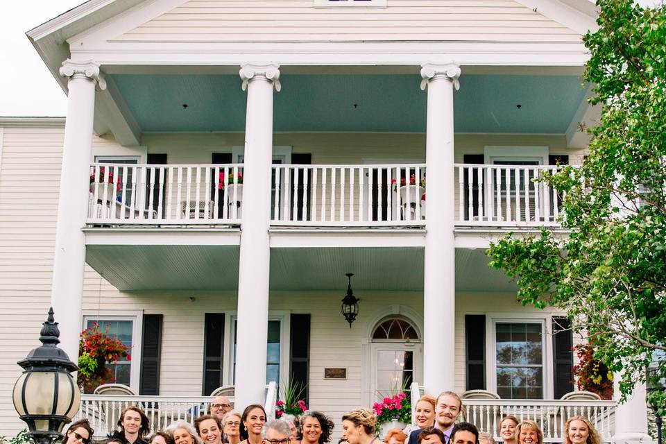Front of the inn