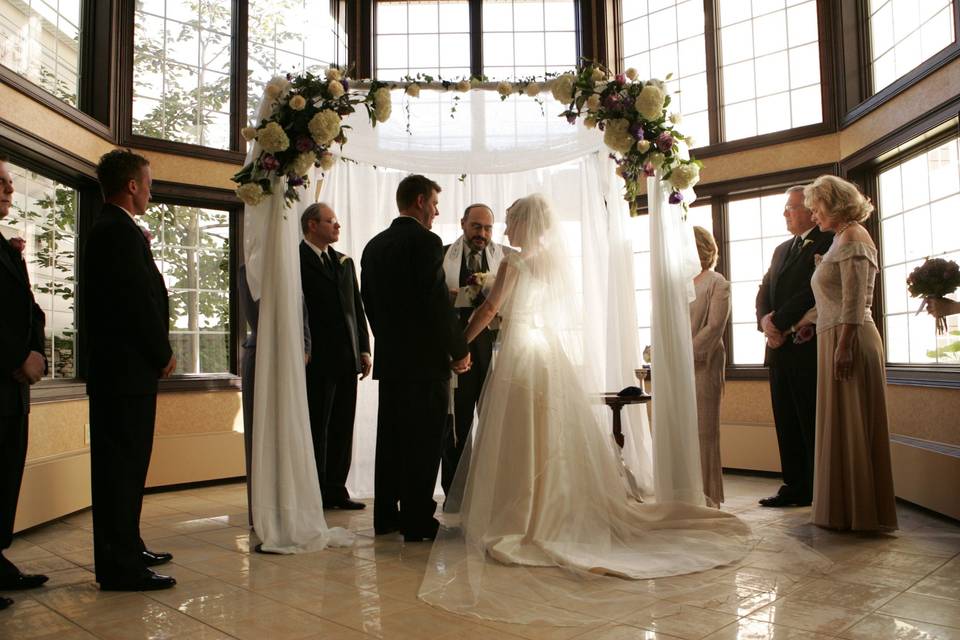 Indoor ceremony