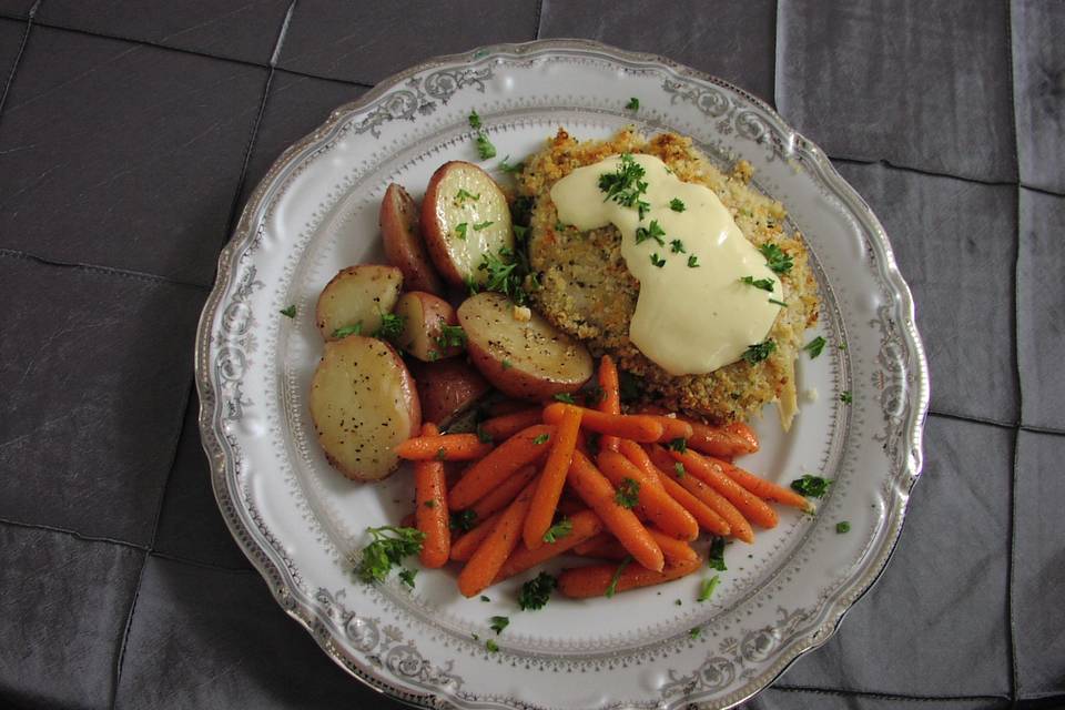 Parm Herb Crusted Chicken