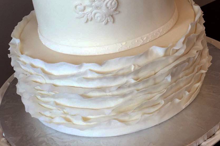 The Crafty Cakery - Wedding Cake - Cumming, GA - WeddingWire