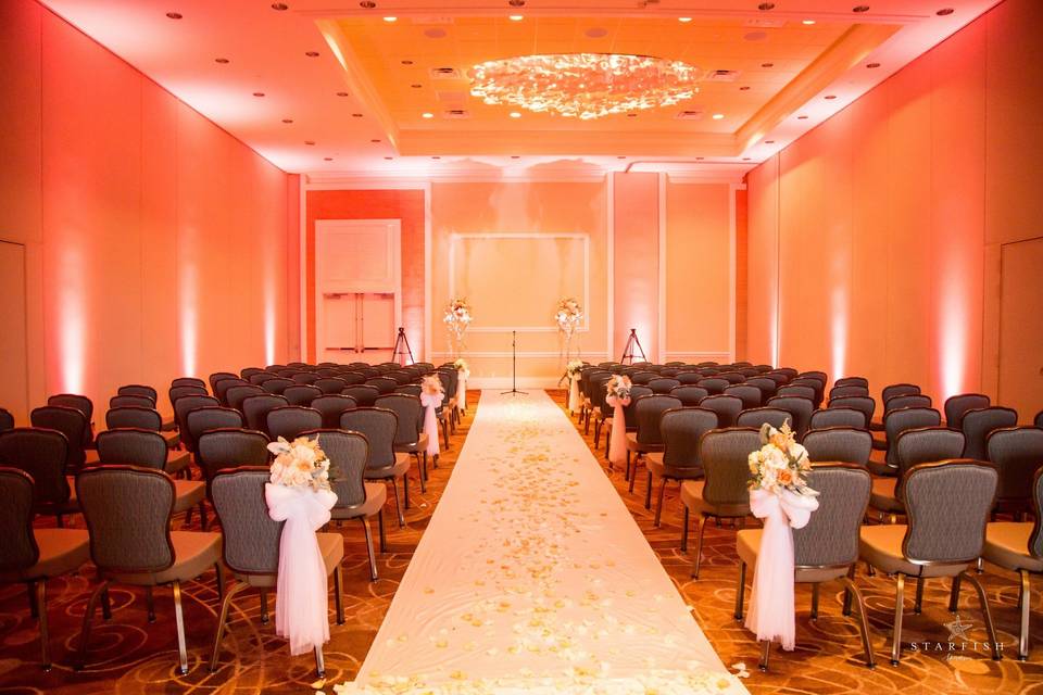 CR Ballroom Indoor Ceremony