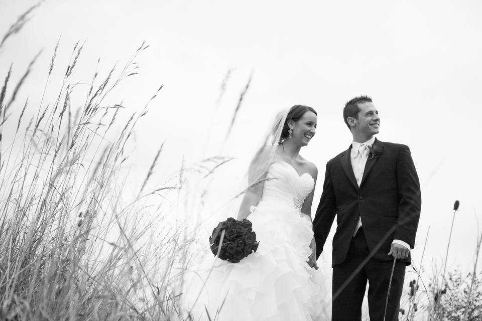 Bride and groom