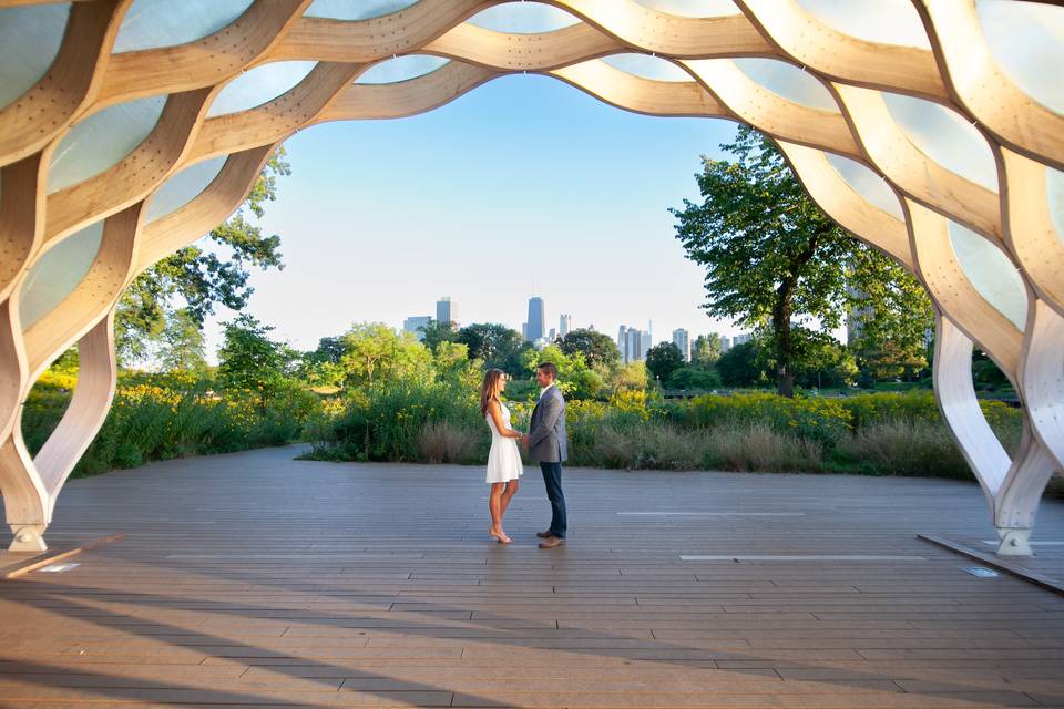 Lincoln Park Zoo Engagement