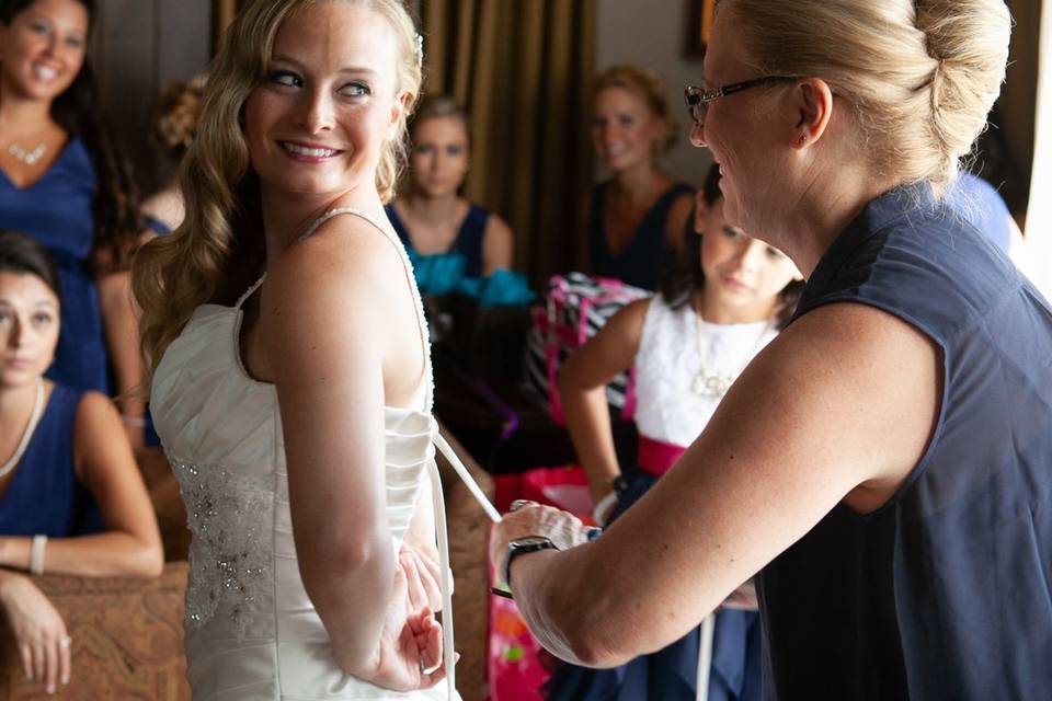 Bride & mother
