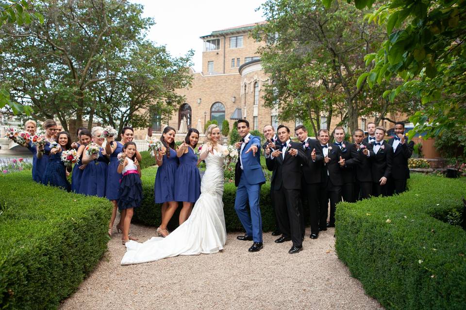 Hotel Baker garden party
