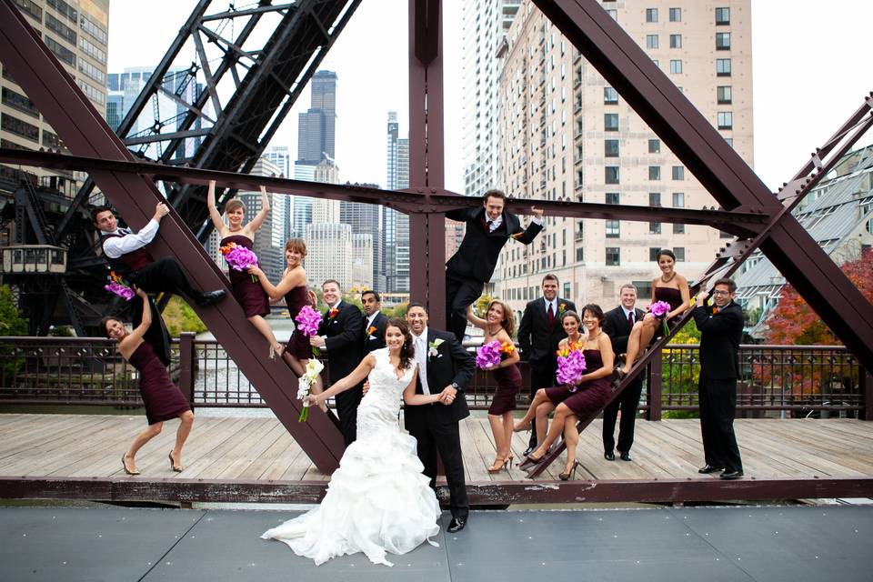 Kinzie & Canal Railroad Bridge