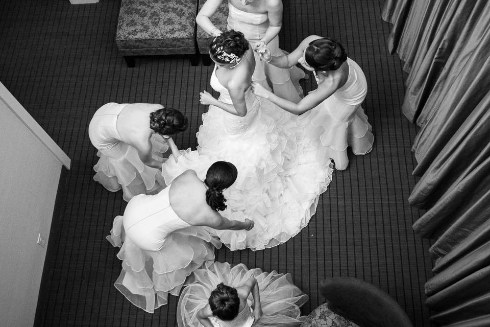 Bridal prep