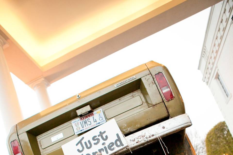 Just married w/cans