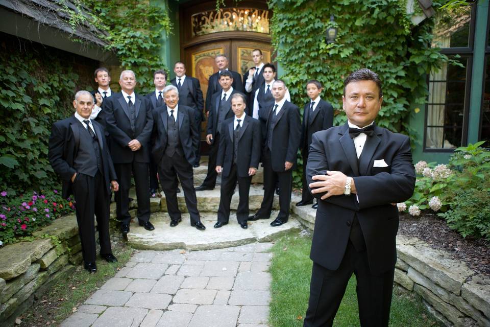 Montebello Estate Groomsmen
