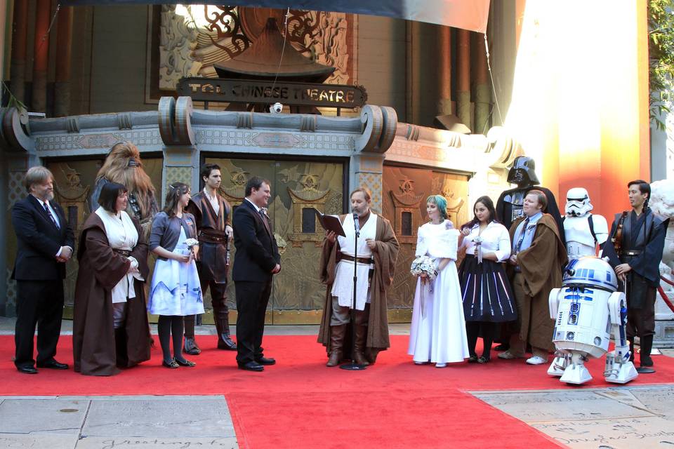 Star Wars wedding