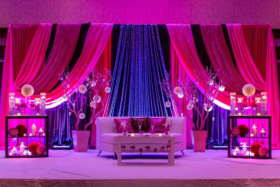 Reception Stage Decor