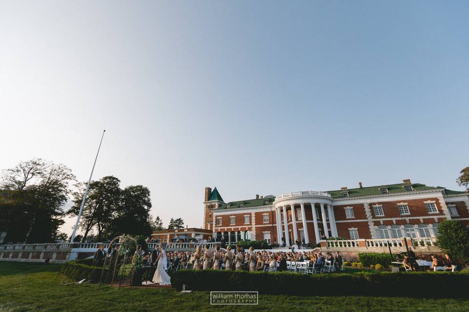 Outdoor ceremony