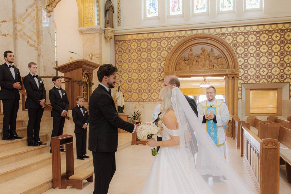 Bride veil