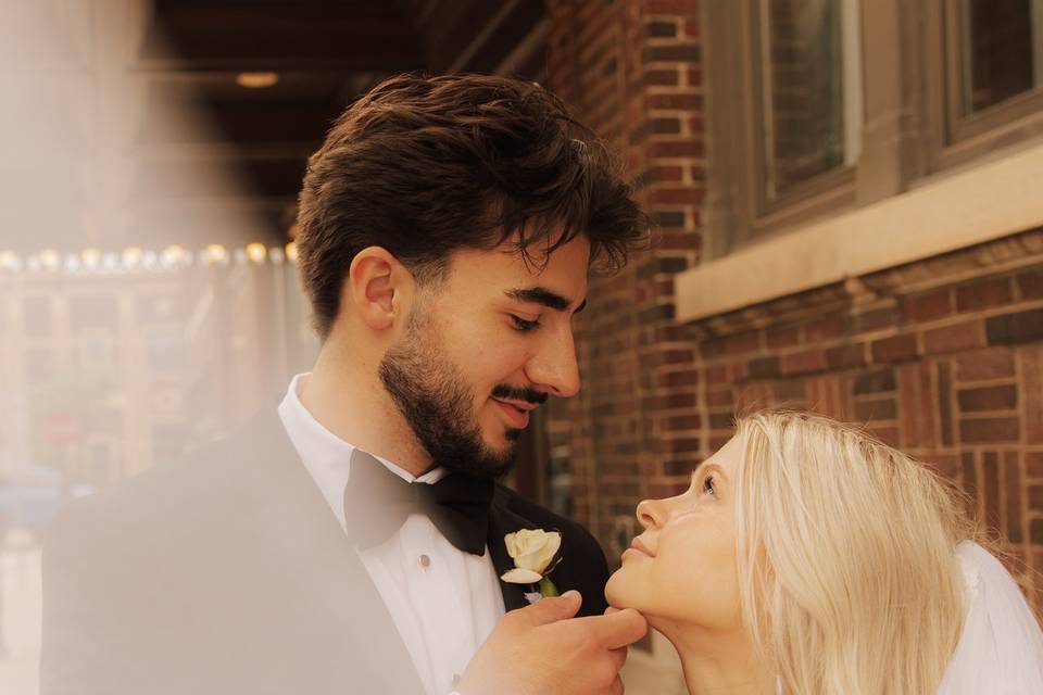 Bride and groom