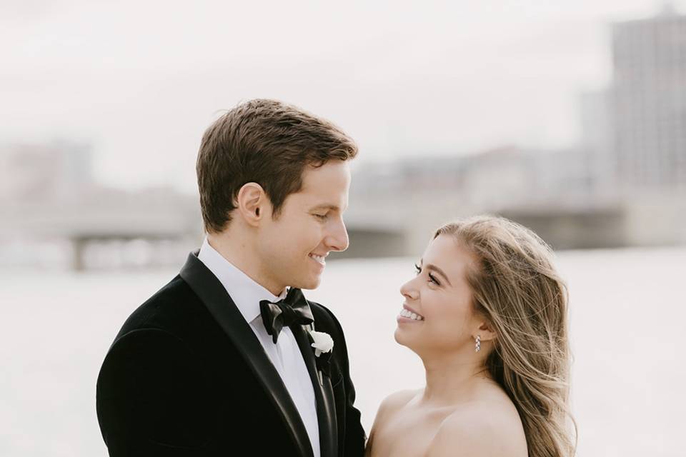 Bride hair