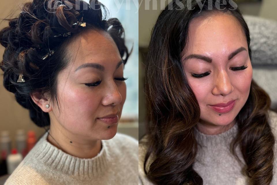 Before & After: Makeup
