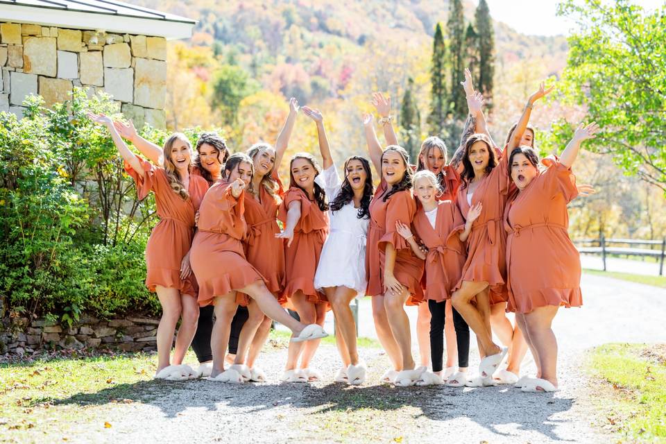 Fall wedding in VT